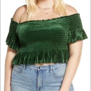 Off the shoulder top